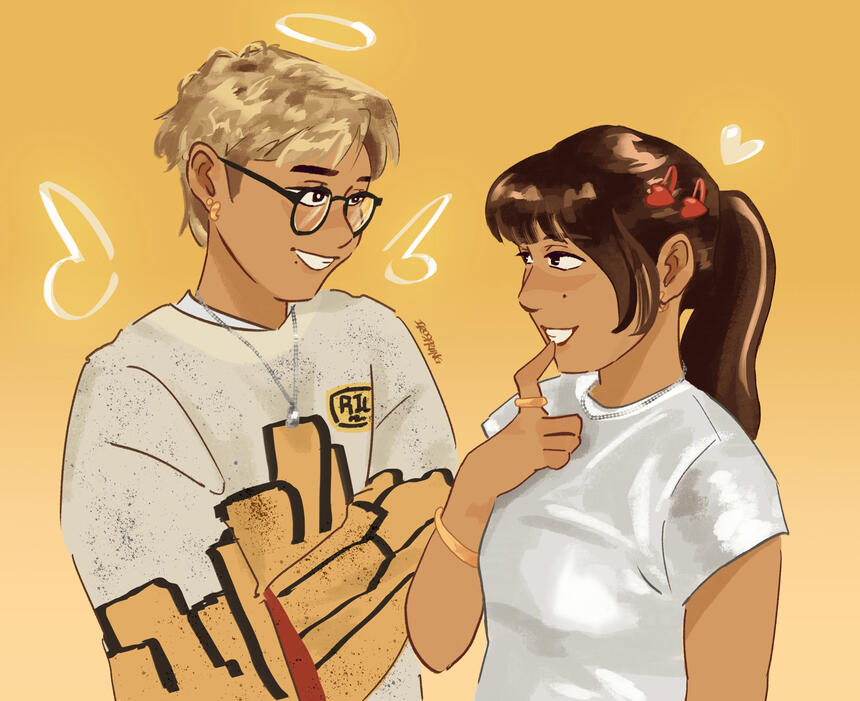 bambambaipor behind the scenes on be my angel the series